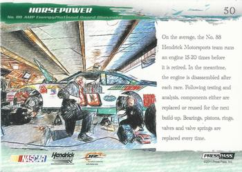 2011 Press Pass Eclipse - Blue #50 No. 88 AMP Energy/National Guard Chevrolet Back