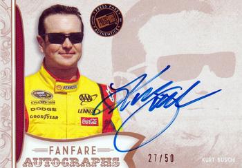 2011 Press Pass Fanfare - FanFare Autographs Bronze #FA-KUB Kurt Busch Front
