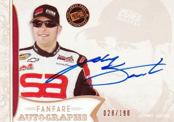 2011 Press Pass Fanfare - FanFare Autographs Bronze #FA-JS Johnny Sauter Front