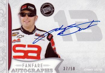 2011 Press Pass Fanfare - FanFare Autographs Silver #FA-JS Johnny Sauter Front