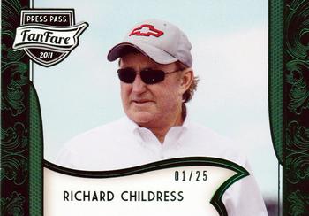 2011 Press Pass Fanfare - Emerald #97 Richard Childress Front