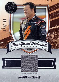 2011 Press Pass Fanfare - Magnificent Materials #MM-RG Robby Gordon Front