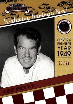 2011 Press Pass Legends - Red #29 Lee Petty Front