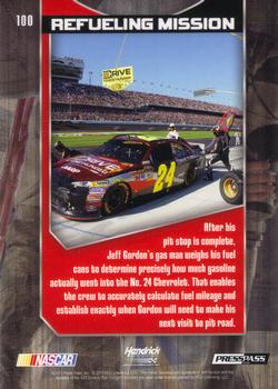 2011 Press Pass Stealth - Holofoil #100 No. 24 Drive To End Hunger Chevrolet Back