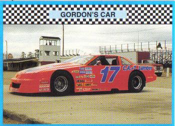 1992 Winner's Choice Busch #104 Tracy Gordon's Car Front