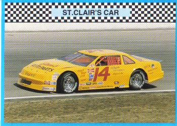 1992 Winner's Choice Busch #110 Dave St. Clair's Car Front