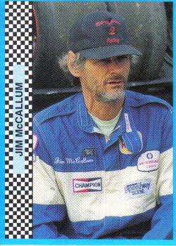 1992 Winner's Choice Busch #121 Jim McCallum Front