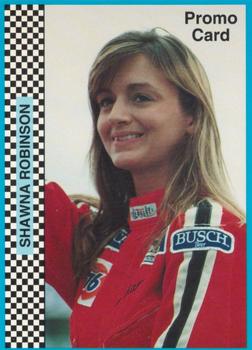 1992 Winner's Choice Busch #98 Shawna Robinson Front