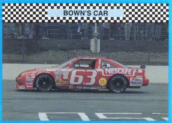 1992 Winner's Choice Busch #67 Chuck Bown's Car Front