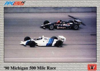 1991 All World #86 '90 Michigan 500 Mile Race Front