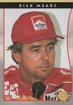 1992 All World Indy #90 Rick Mears Front