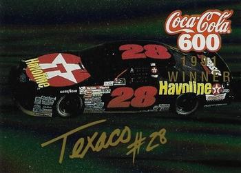 1995 Finish Line Coca-Cola 600 - Winners #CC7 Davey Allison's Car Front