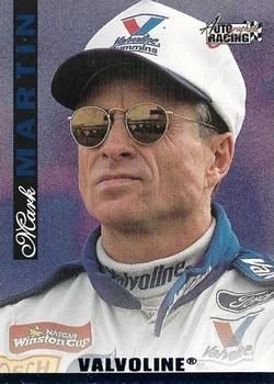 1996 Score Board Autographed #24 Mark Martin Front
