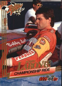 1993 Wheels Rookie Thunder #73 Bobby Labonte Front