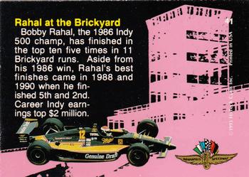 1993 Hi-Tech Indy #41 Bobby Rahal Back
