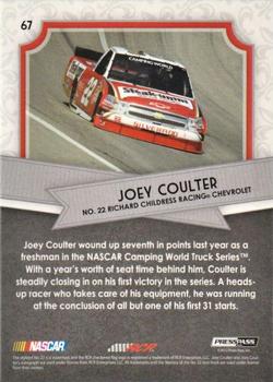 2012 Press Pass Fanfare #67 Joey Coulter Back