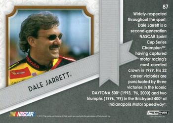 2012 Press Pass Fanfare #87 Dale Jarrett Back