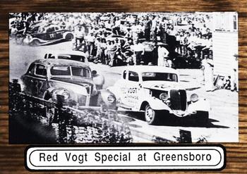 1991 Galfield Press Pioneers of Racing #46 Red Vogt Front