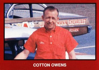 1989-90 TG Racing Masters of Racing #68 Cotton Owens Front