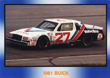 1991-92 TG Racing Masters of Racing Update #255 Cale Yarborough's Car Front