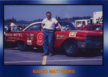 1991-92 TG Racing Masters of Racing Update #19 Banjo Matthews Front