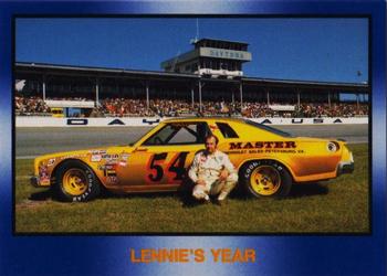 1991-92 TG Racing Masters of Racing Update #26 Lennie Pond w/Car Front