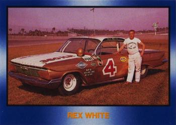 1991-92 TG Racing Masters of Racing Update #92 Rex White Front