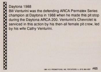 1991 Langenberg ARCA/Hot Stuff #65 '88 Daytona Pit Stop Back