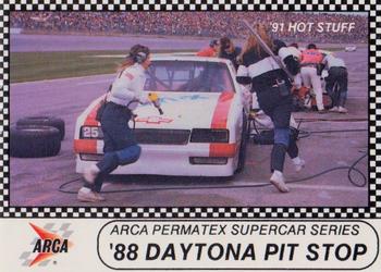 1991 Langenberg ARCA/Hot Stuff #65 '88 Daytona Pit Stop Front