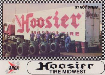 1991 Langenberg ARCA/Hot Stuff #67 Hoosier Tire Front