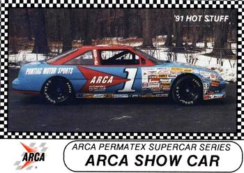 1991 Langenberg ARCA/Hot Stuff #68 '91 ARCA Schedule Front