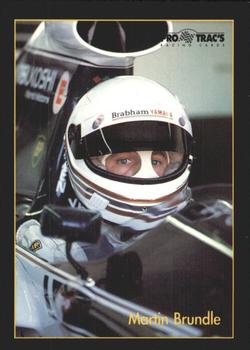 1991 ProTrac's Formula One #13 Martin Brundle Front