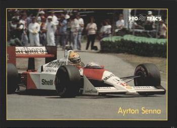 1991 ProTrac's Formula One #104 Ayrton Senna Front