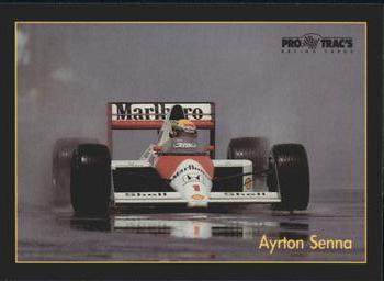 1991 ProTrac's Formula One #105 Ayrton Senna Front