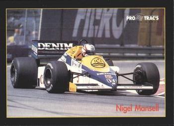 1991 ProTrac's Formula One #126 Nigel Mansell Front