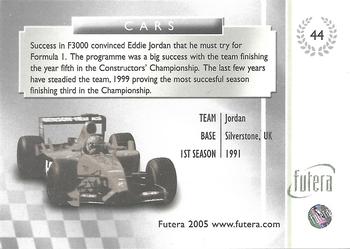 2005 Futera Grand Prix #44 Jordan Back