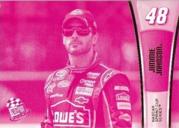 2013 Press Pass - Color Proof Magenta #21 Jimmie Johnson Front
