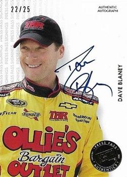 2013 Press Pass - Press Pass Signings Gold #NNO Dave Blaney Front
