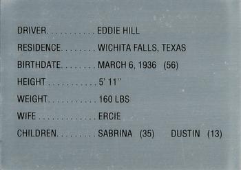 1994 Card Dynamics Eddie Hill #NNO Eddie Hill Back