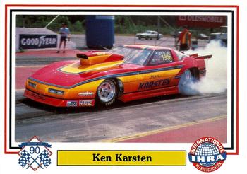 1990 Checkered Flag IHRA #32 Ken Karsten Jr. Front