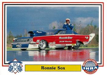 1990 Checkered Flag IHRA #34 Ronnie Sox Front