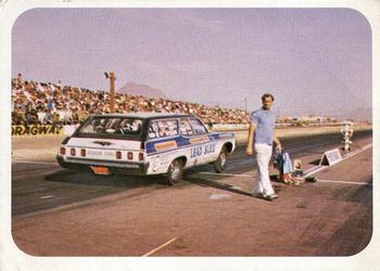 1973 Fleer AHRA Race USA #30 Tom Akin Front