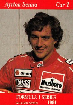 1991 Carms Formula 1 #1 Ayrton Senna Front