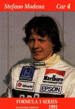 1991 Carms Formula 1 #10 Stefano Modena Front