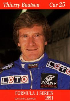 1991 Carms Formula 1 #70 Thierry Boutsen Front