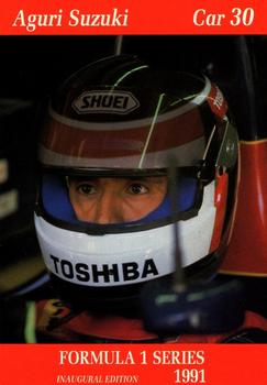 1991 Carms Formula 1 #87 Aguri Suzuki Front