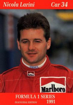 1991 Carms Formula 1 #96 Nicola Larini Front