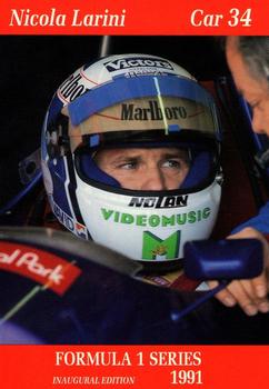 1991 Carms Formula 1 #98 Nicola Larini Front
