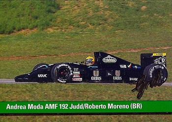 1992 Grid Formula 1 #32 Andrea Moda/Moreno Front