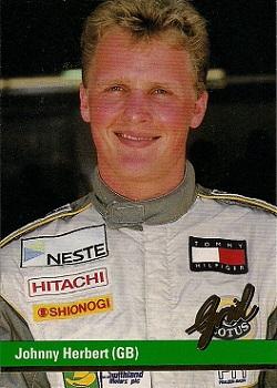 1992 Grid Formula 1 #46 Johnny Herbert Front